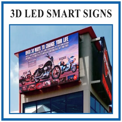 3D LED Smart Signs Services Islamabad