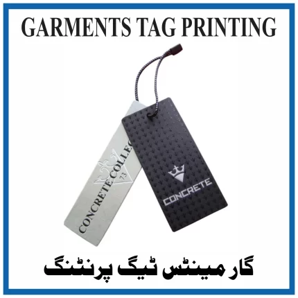Garments Tag Printing Islamabad