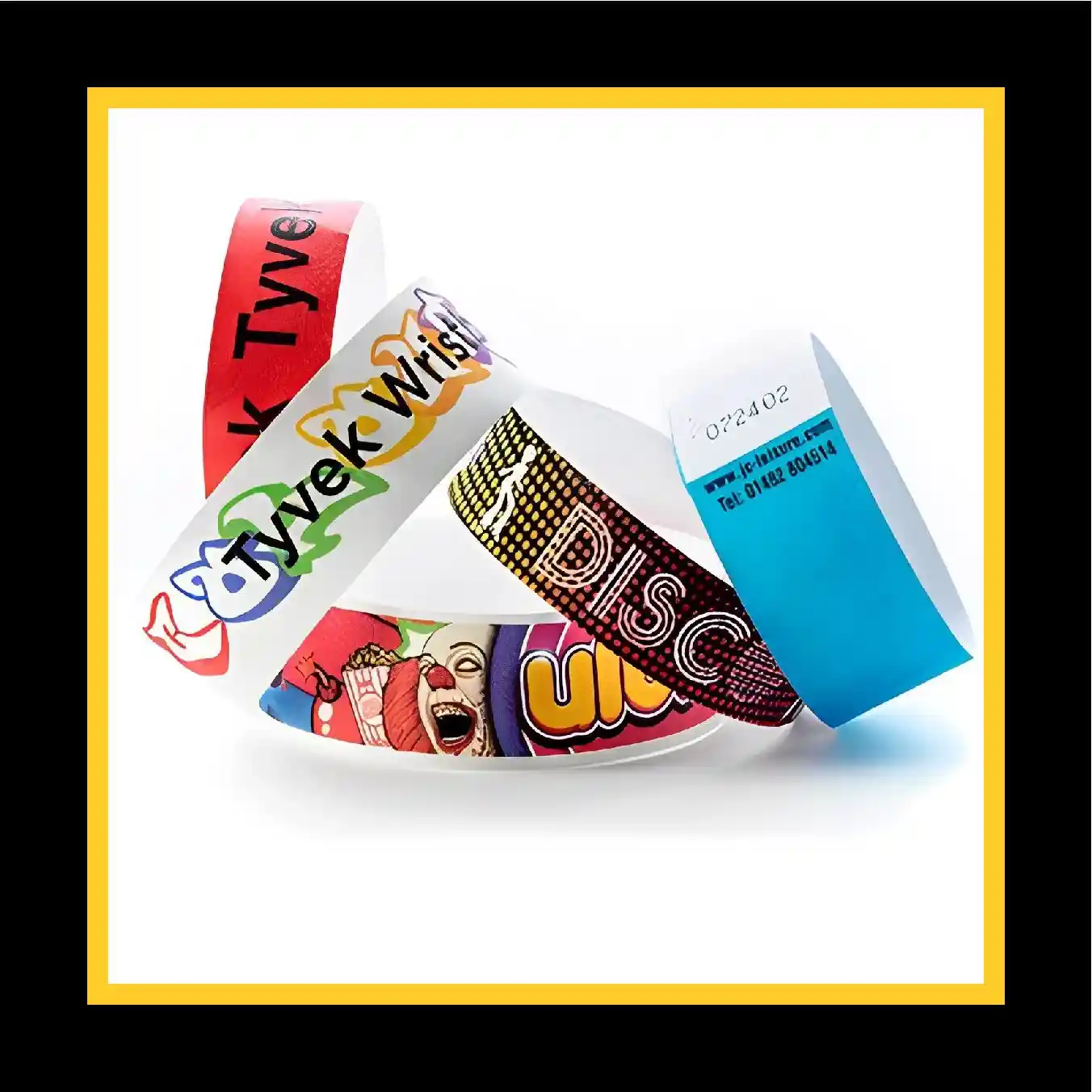 water_parks_tyvek_entry_paper_wristbands_printing_in_rawalpindi Visitors Wristbands - Image 1
