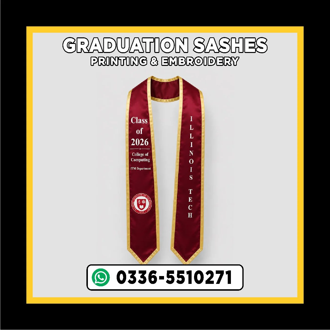 DSC_4970-EDITEDmix-2-Edited University Graduation Sash - Image 1